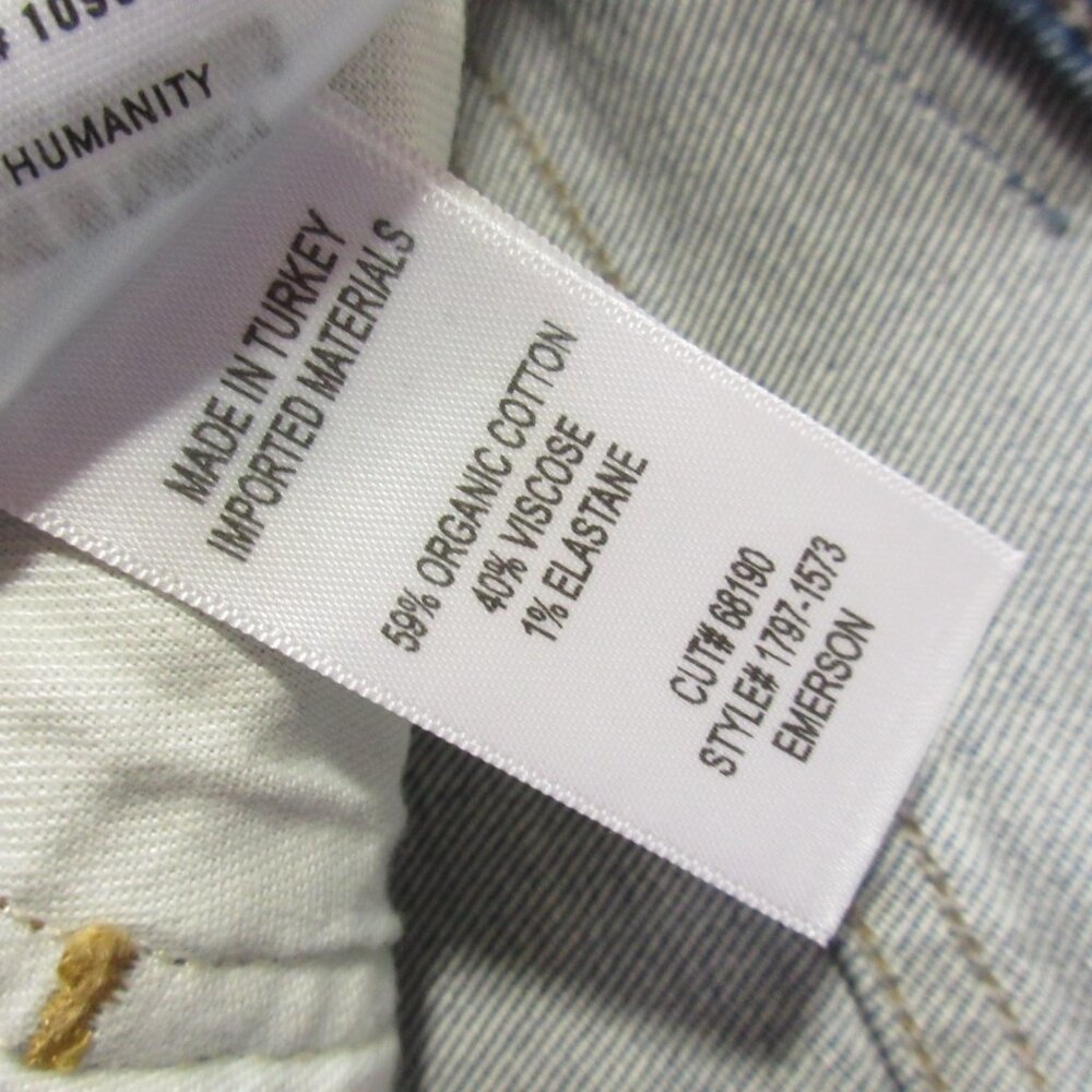 Citizens Of Humanity Women's Mid Blue Slim Jeans - Picture 5 of 7